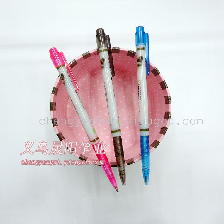 CY-200 dog head patterns membrane push ballpoint pen ballpoint pens advertising custom-made flower films