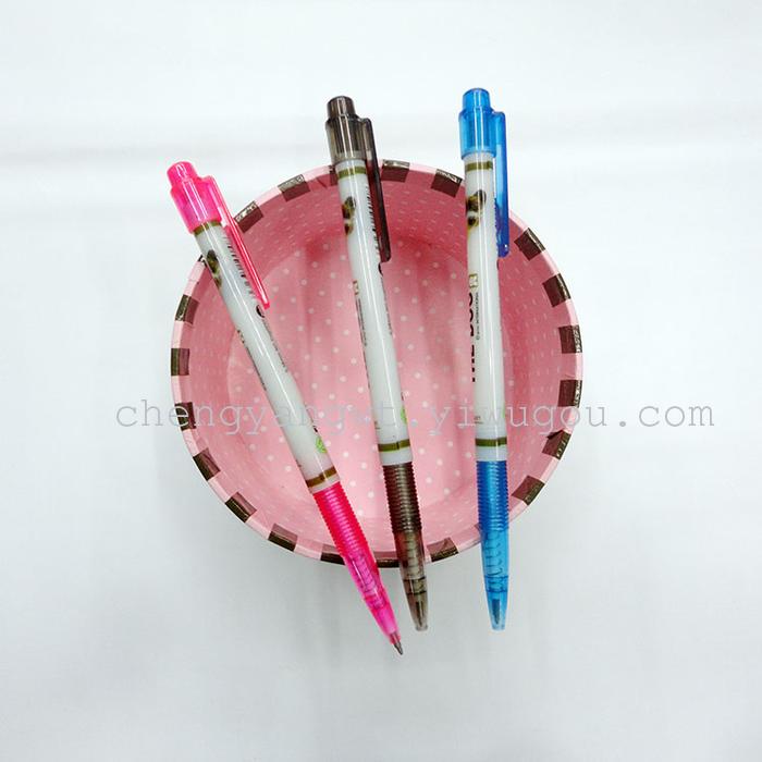 CY-200 dog head patterns membrane push ballpoint pen ballpoint pens advertising custom-made flower films