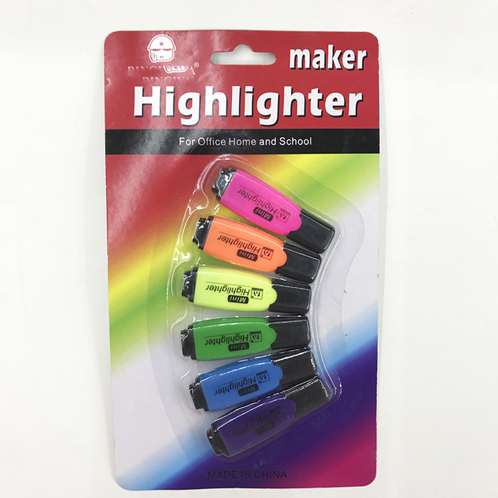 Mini cute highlighter pen gift pen stationery Mini cute highlighter pen gift pen stationery