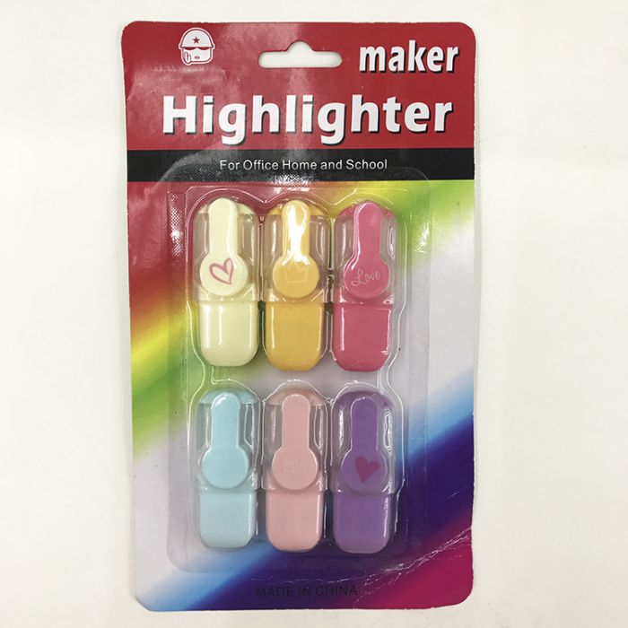 Mini cute highlighter pen gift pen stationery Mini cute highlighter pen gift pen stationery