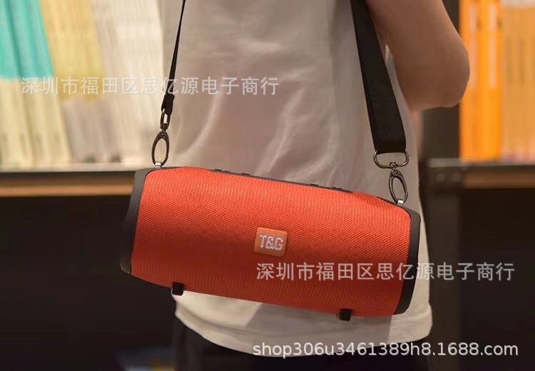 Bluetooth Speaker Tg118 War Drum Fabric Portable Subwoofer Creative Gift Audio Wireless Speaker Bluetooth Speaker Tg118 War Drum Fabric Portable Subwoofer Creative Gift Audio Wireless Speaker