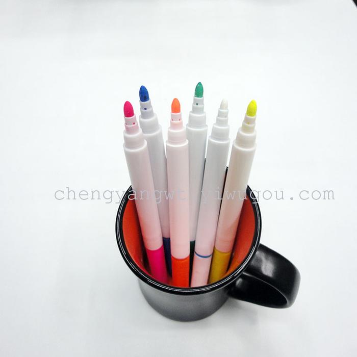 LED light pen marker pen glass glass ceramic pen easy to clean the Blackboard without leaving any traces LED light pen marker pen glass glass ceramic pen easy to clean the Blackboard without leaving any traces