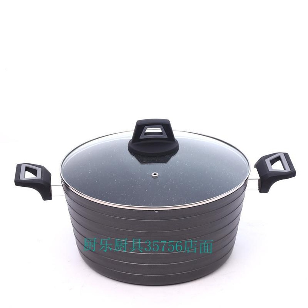 Manufacturers direct household wheat stone lampblack non - stick pan, a five - piece set with shovel spoon, frying pan, soup pan set Manufacturers direct household wheat stone lampblack non - stick pan, a five - piece set with shovel spoon, frying pan, soup pan set
