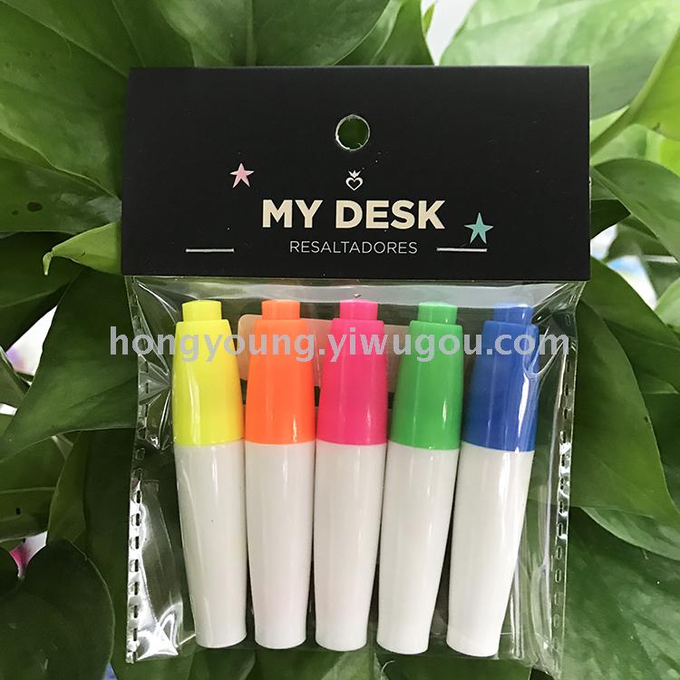 Mini highlighter pen highlighter pen gift