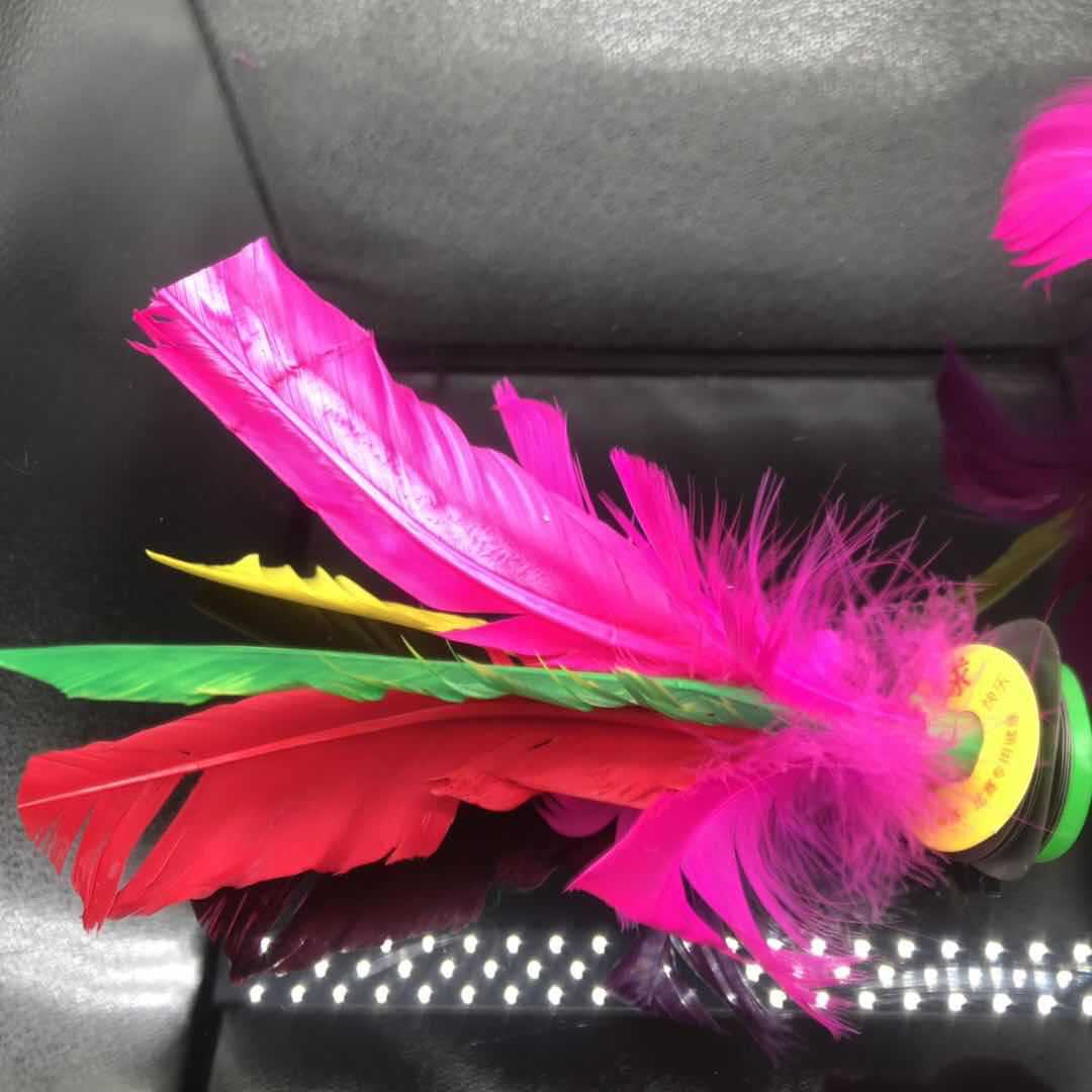Outdoor Sports Shuttlecock Large Flowers for Students Extracurricular Activities Shuttlecock 19cm Feather Shuttlecock