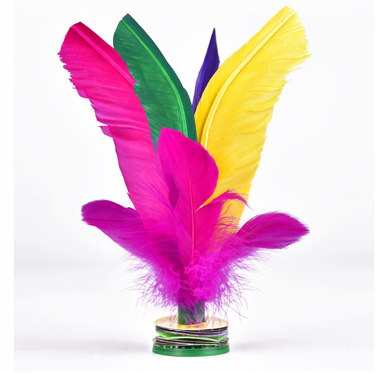 Outdoor Sports Shuttlecock Large Flowers for Students Extracurricular Activities Shuttlecock 19cm Feather Shuttlecock Outdoor Sports Shuttlecock Large Flowers for Students Extracurricular Activities Shuttlecock 19cm Feather Shuttlecock
