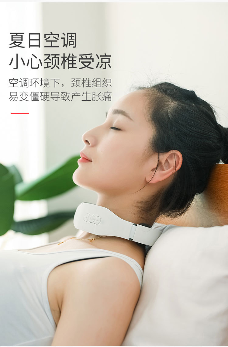 Heating Neck Massager Electromagnetic Pulse Neck Neck Protector Multifunctional Shoulder Neck and Neck Massager Heating Neck Massager Electromagnetic Pulse Neck Neck Protector Multifunctional Shoulder Neck and Neck Massager