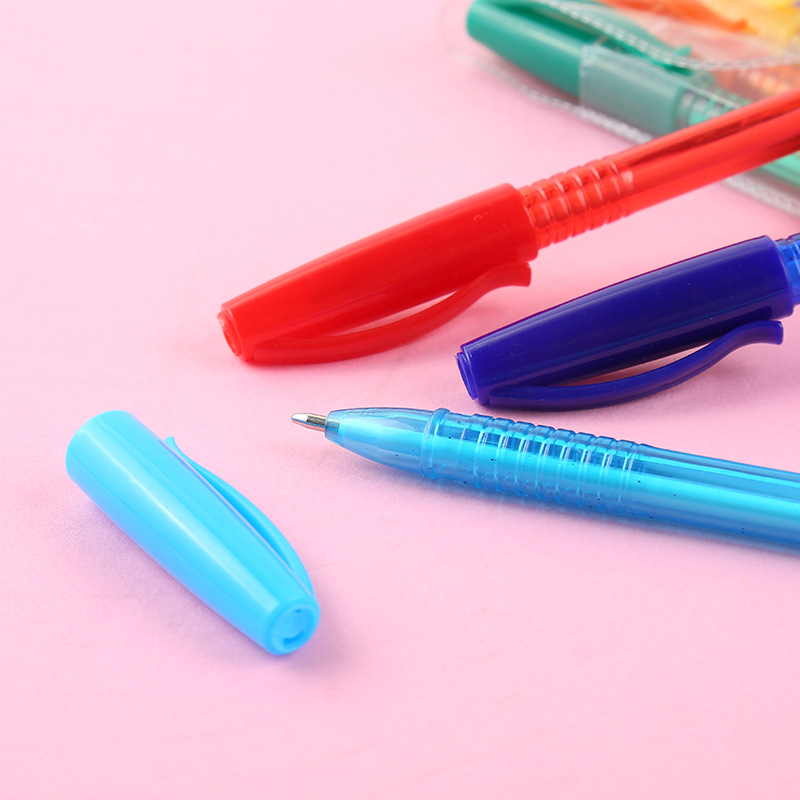 Korean Stationery Cute Cartoon Students Wholesale Ballpoint Pen Personalized Oil Pen Creative Office Stationery Wholesale
