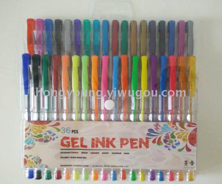 Color neutral pen set custom 24 color 36 color 48 color
