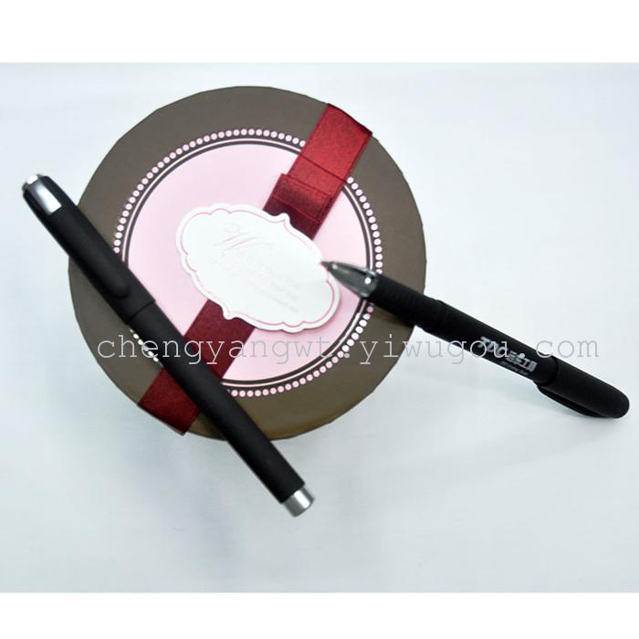 Sheng Yang pen new CY-1835 ad gel pen black glue pen pen