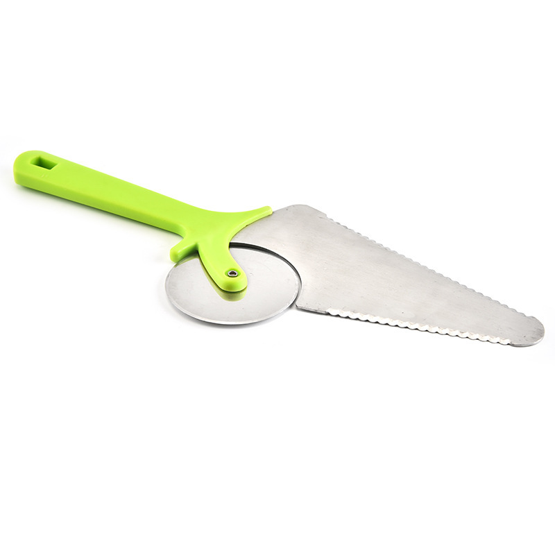 Stainless Steel Pizza Knife Kitchen Baking MultiFunction Roller Pizza Shovel Cake Knife Cake Shovel Stainless Steel Pizza Knife Kitchen Baking MultiFunction Roller Pizza Shovel Cake Knife Cake Shovel