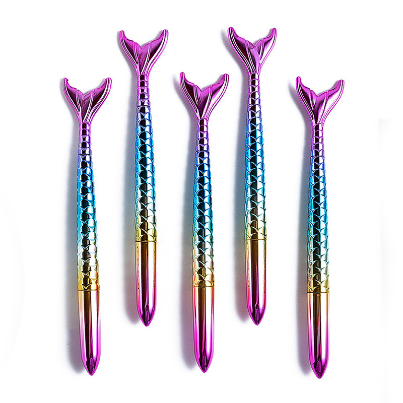 Creative stationery lovely student pen mermaid pen ballpoint pen signature pen imitation needle neutral pen