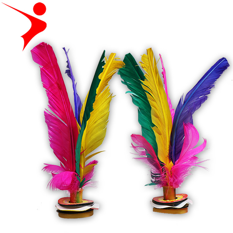 Feather Shuttlecock Adult Fitness Kindergarten Shuttlecock Chicken Feather Key Kick-Resistant Mao Jian Kick Shuttlecock Kick Shuttlecock Tendon Bottom