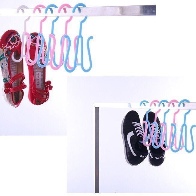 [Small Wholesale] Indoor and Outdoor Function Double Hook Drying Drying Shoes Balcony Drying Shoes Shoes Machine