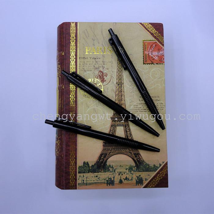 Sheng Yang pen pen notebook black ball point pens bar hotel room activated the simple ball-point pen