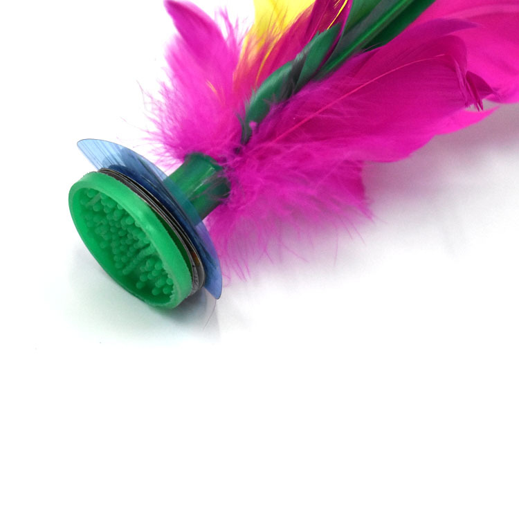 Shuttlecock Wholesale Kick Shuttlecock Shuttlecock Game-Specific Thick Tendon Bottom Kick-Resistant Elastic Color Shuttlecock Shuttlecock
