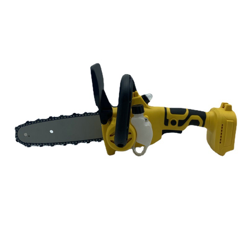 8-Inch Brushless Lithium Electric Saw Rechargeable Household Small Handheld Outdoor Single-Hand Chain Wood Cutting Saw Wood Cutting Machine