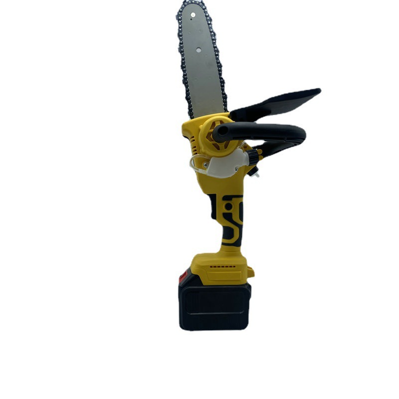 8-Inch Brushless Lithium Electric Saw Rechargeable Household Small Handheld Outdoor Single-Hand Chain Wood Cutting Saw Wood Cutting Machine 8-Inch Brushless Lithium Electric Saw Rechargeable Household Small Handheld Outdoor Single-Hand Chain Wood Cutting Saw Wood Cutting Machine