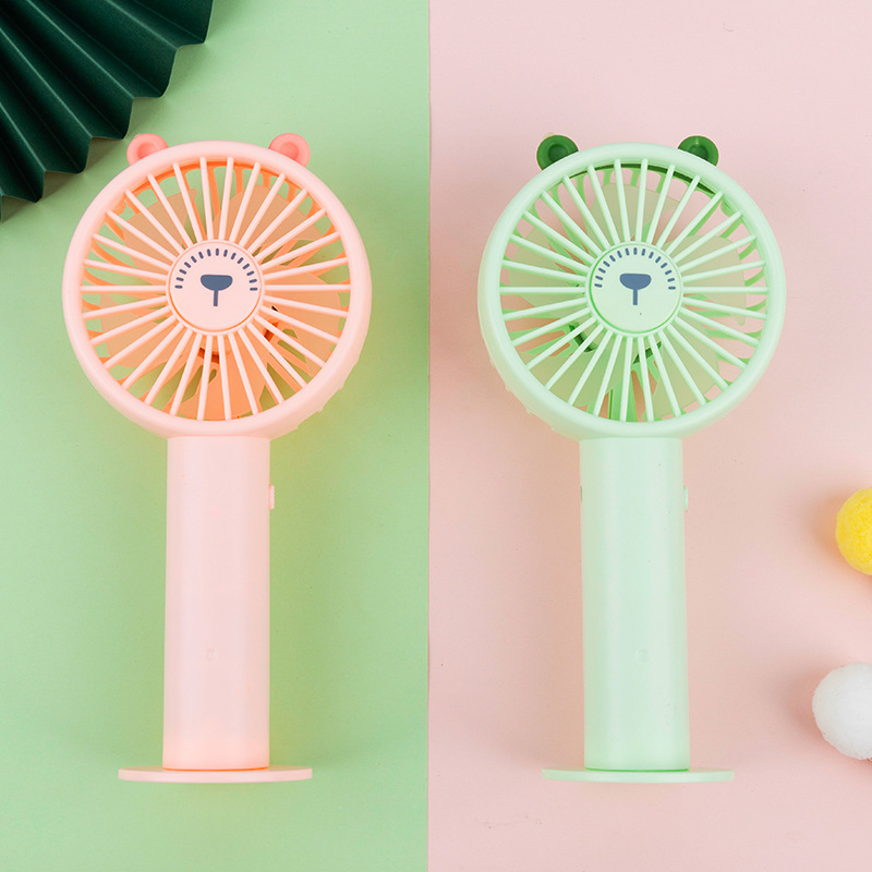 Outdoor Fun Bubble Machine Fan Beach Mini Electric Bubble Blowing Toy Handheld Desktop USB Electric Fan