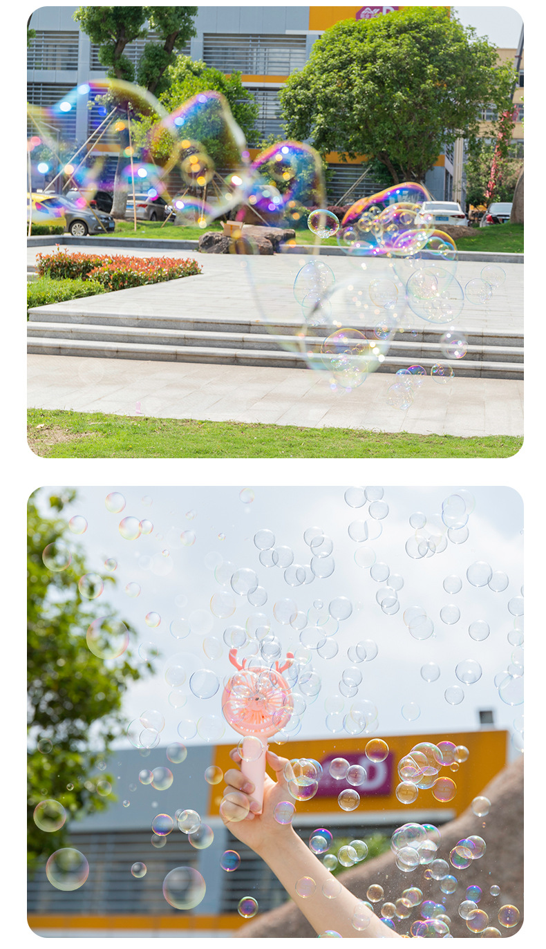 Outdoor Fun Bubble Machine Fan Beach Mini Electric Bubble Blowing Toy Handheld Desktop USB Electric Fan Outdoor Fun Bubble Machine Fan Beach Mini Electric Bubble Blowing Toy Handheld Desktop USB Electric Fan