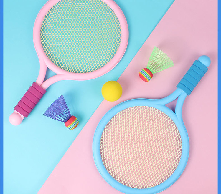 Children's Badminton Racket Outdoor Sports and Casual Toys Tennis Rackets Badminton Indoor and Outdoor Parent-Child Toys Wholesale
