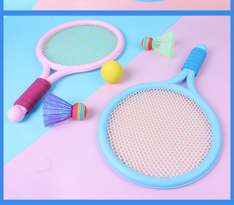 Children's Badminton Racket Outdoor Sports and Casual Toys Tennis Rackets Badminton Indoor and Outdoor Parent-Child Toys Wholesale