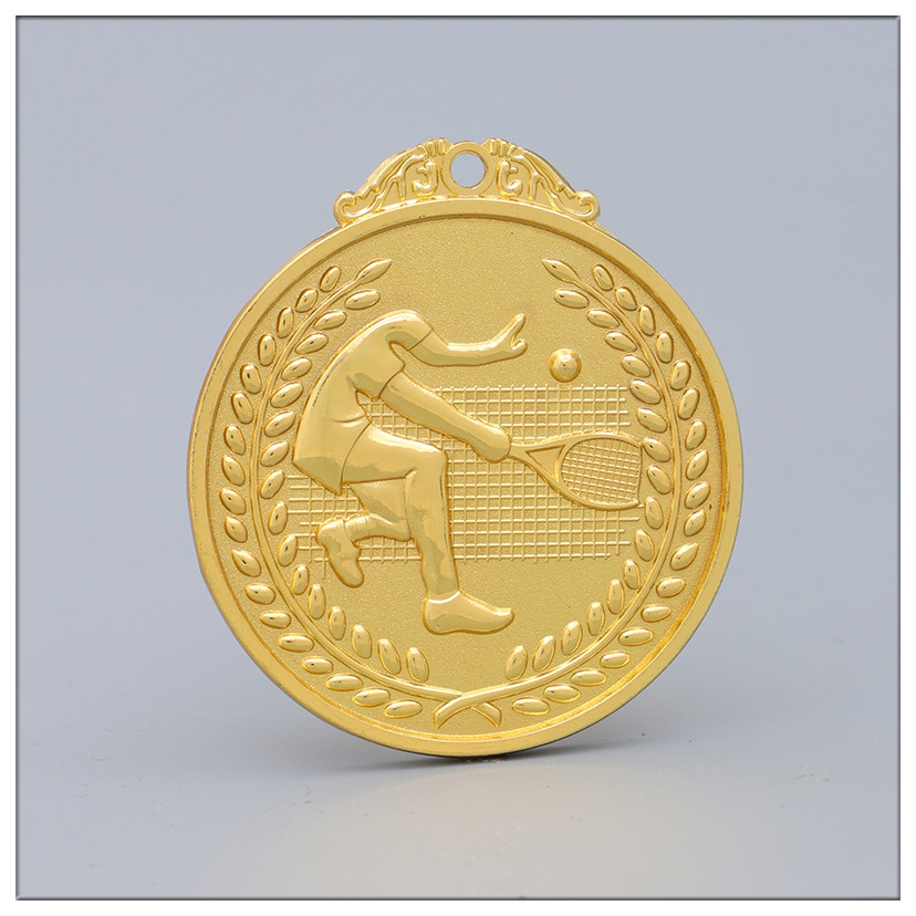 General Tennis Baseball Game Medal Customization School Games Collective Competition Gold Silver Bronze Medal Metal Medal Listing