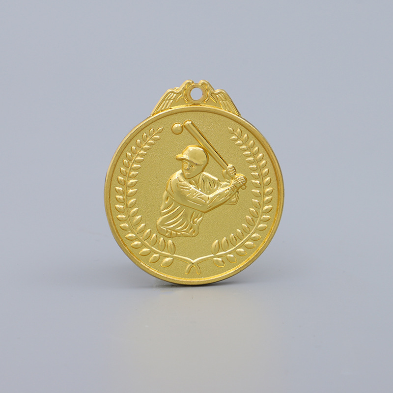 General Tennis Baseball Game Medal Customization School Games Collective Competition Gold Silver Bronze Medal Metal Medal Listing