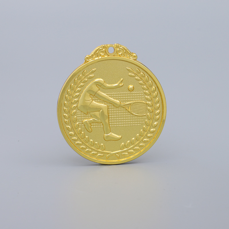 General Tennis Baseball Game Medal Customization School Games Collective Competition Gold Silver Bronze Medal Metal Medal Listing