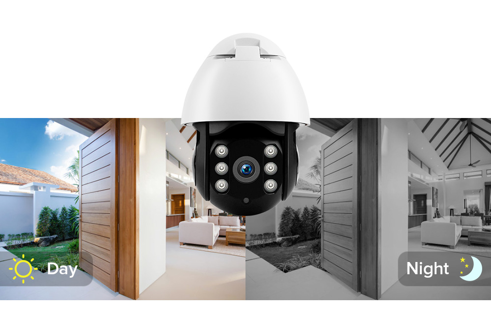 Wireless Automatic Tracking Tracking Ball Machine Camera Outdoor Waterproof Two-Way Intercom PTZ Control Day and Night Infrared Night Vision Wireless Automatic Tracking Tracking Ball Machine Camera Outdoor Waterproof Two-Way Intercom PTZ Control Day and Night Infrared Night Vision