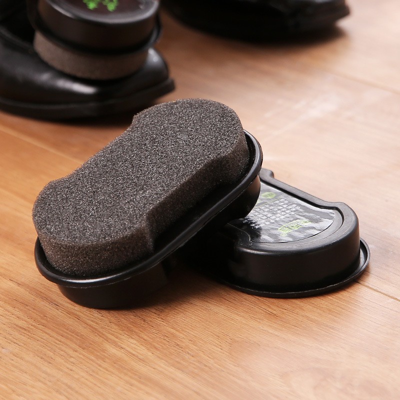 Shoe Wax Integrated Sponge Shoe Brush Shoe Polish Shoe Brush Colorless Universal Leather Shoes Fantastic Shoes Cleaning Product Shoe Wax Maintenance Oil for Leather Shoes