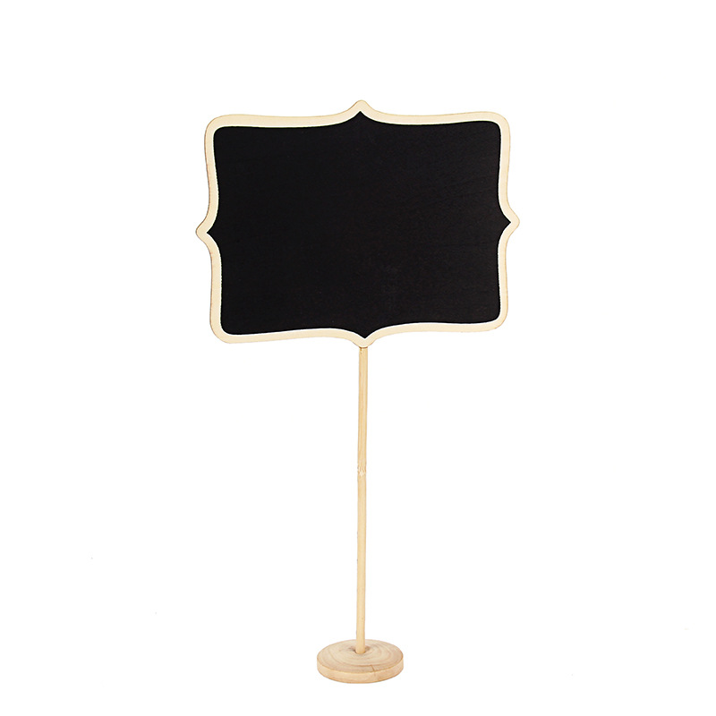 Wooden Chalk Desktop Display Blackboard Wedding Party Sign Holder Blackboard Decoration Gift Decoration Message Blackboard Wooden Chalk Desktop Display Blackboard Wedding Party Sign Holder Blackboard Decoration Gift Decoration Message Blackboard