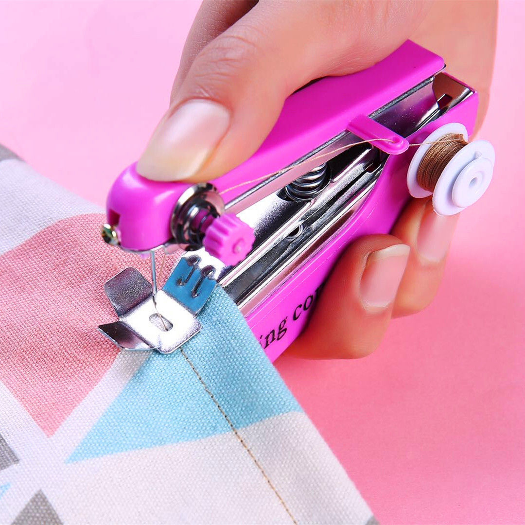 Sewing Box 46-Piece Portable Manual Mini Sewing Machine Outdoor Manual Small Household Sewing Machine Wholesale