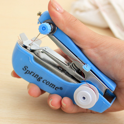 Sewing Box 46-Piece Portable Manual Mini Sewing Machine Outdoor Manual Small Household Sewing Machine Wholesale