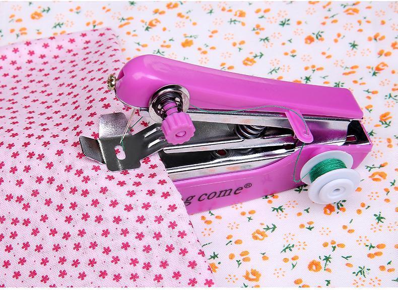 Sewing Box 46-Piece Portable Manual Mini Sewing Machine Outdoor Manual Small Household Sewing Machine Wholesale