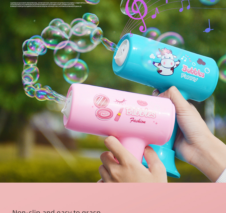 New Electric Hair Dryer Bubble Machine Lighting Music Automatic Bubble Blowing Gun Children Stall Outdoor Toys Wholesale New Electric Hair Dryer Bubble Machine Lighting Music Automatic Bubble Blowing Gun Children Stall Outdoor Toys Wholesale
