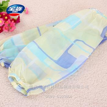Cuff glove sleeve long waterproof grease cartoon wholesale Korean fashion finishing cleaning the winter home