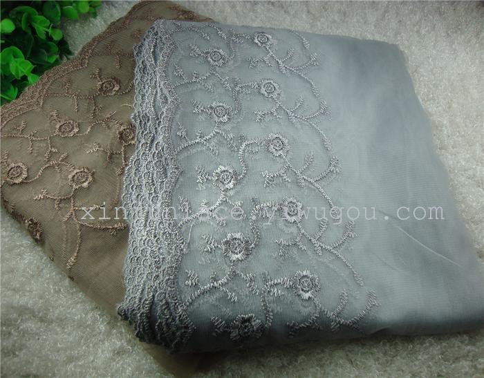Unilateral 2cm lace yarn type polyester embroidery lace lace cuff Unilateral 2cm lace yarn type polyester embroidery lace lace cuff