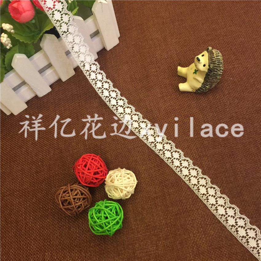 Spot nylon lace lace fabric lace cuff hat W0046