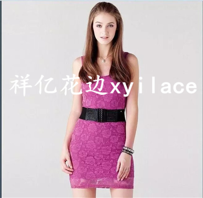 Spot nylon lace lace fabric lace cuff hat W0046 Spot nylon lace lace fabric lace cuff hat W0046