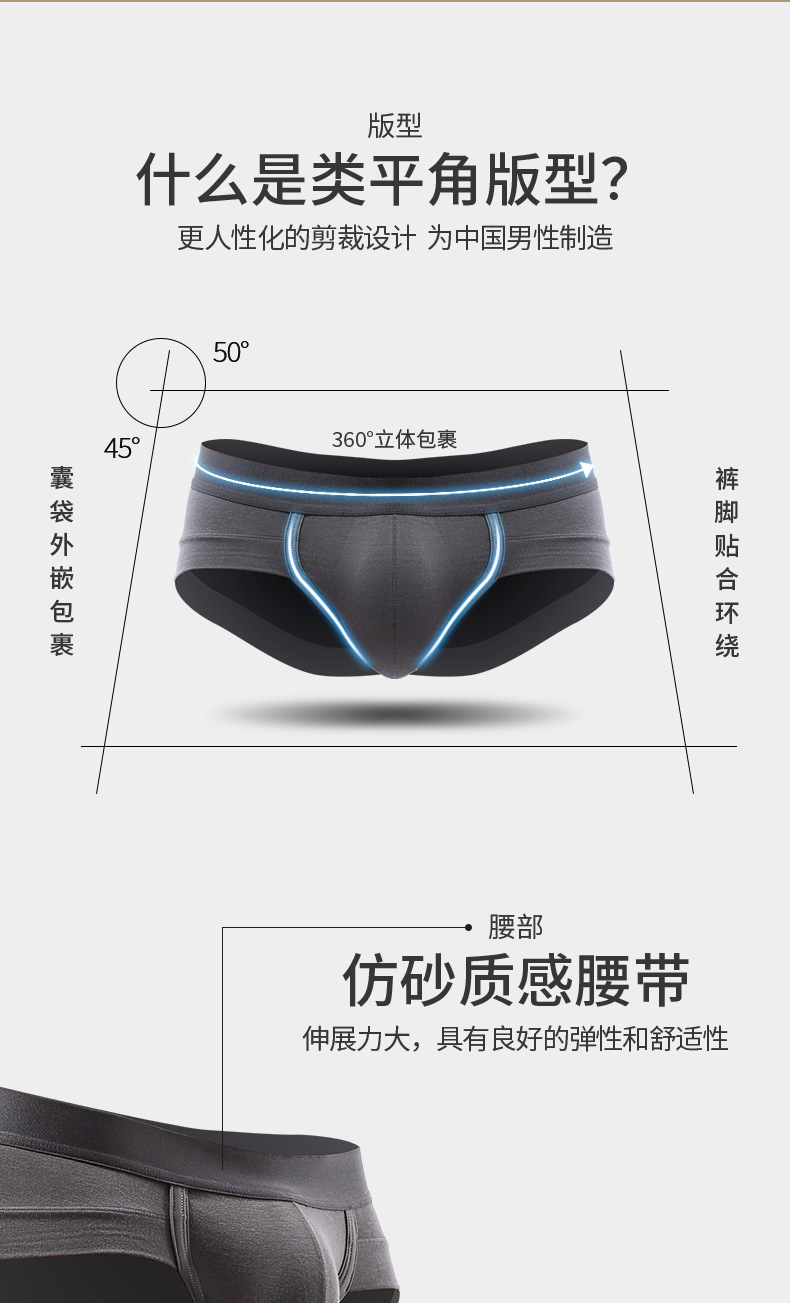 Men's Underwear Triangle Modal Low Waist Sexy U Convex Bag White Underwear Men's Small Boxer Shorts Underpants Fashion Men's Underwear Triangle Modal Low Waist Sexy U Convex Bag White Underwear Men's Small Boxer Shorts Underpants Fashion