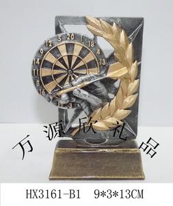 Resin darts trophy Sports Trophy gifts commemorate decorative ornaments