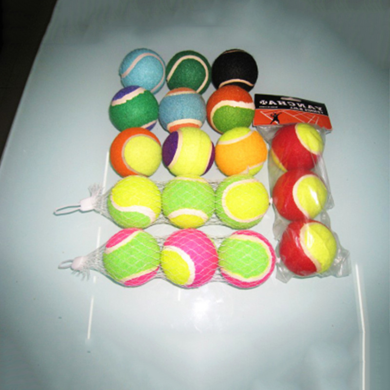 Factory Wholesale Sticky Cake Tennis Children Parent-Child Sucker Sticky Toy Tennis Throwing Ball Sucker Tennis