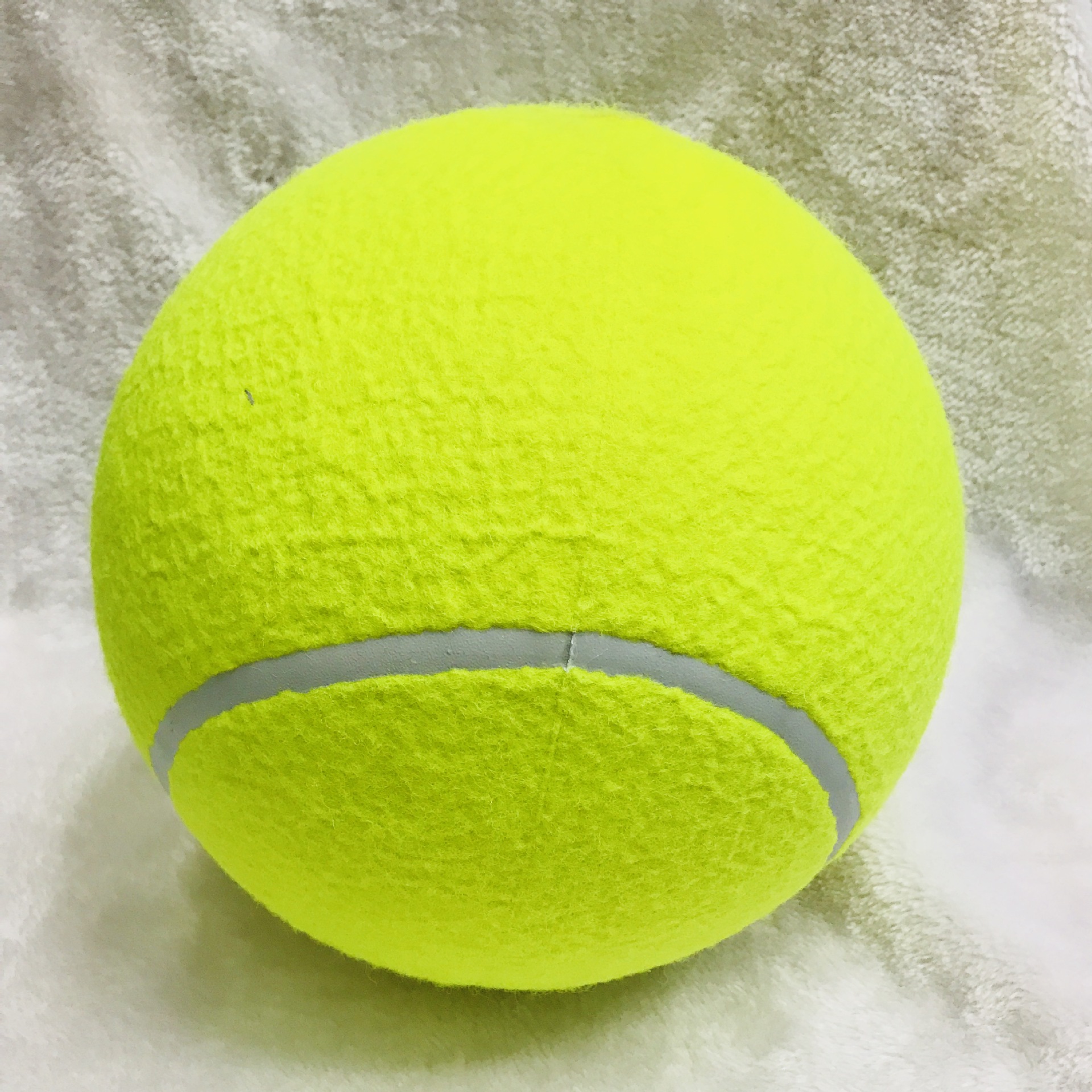 Factory Direct Sales Inflatable Signature 9.5-Inch Tennis 24cm Large Tennis Pet Advertising Logo Customization