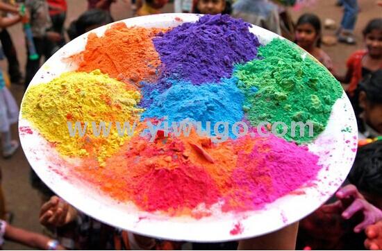 chalk bomb holi powder/holi color 6 colors in stock (have MSDS certificate)