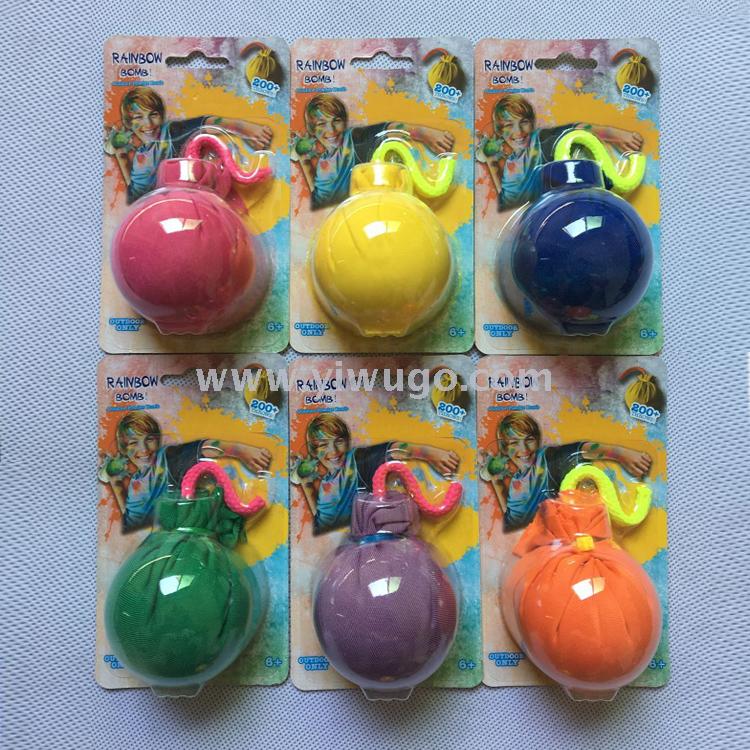 chalk bomb holi powder/holi color 6 colors in stock (have MSDS certificate)