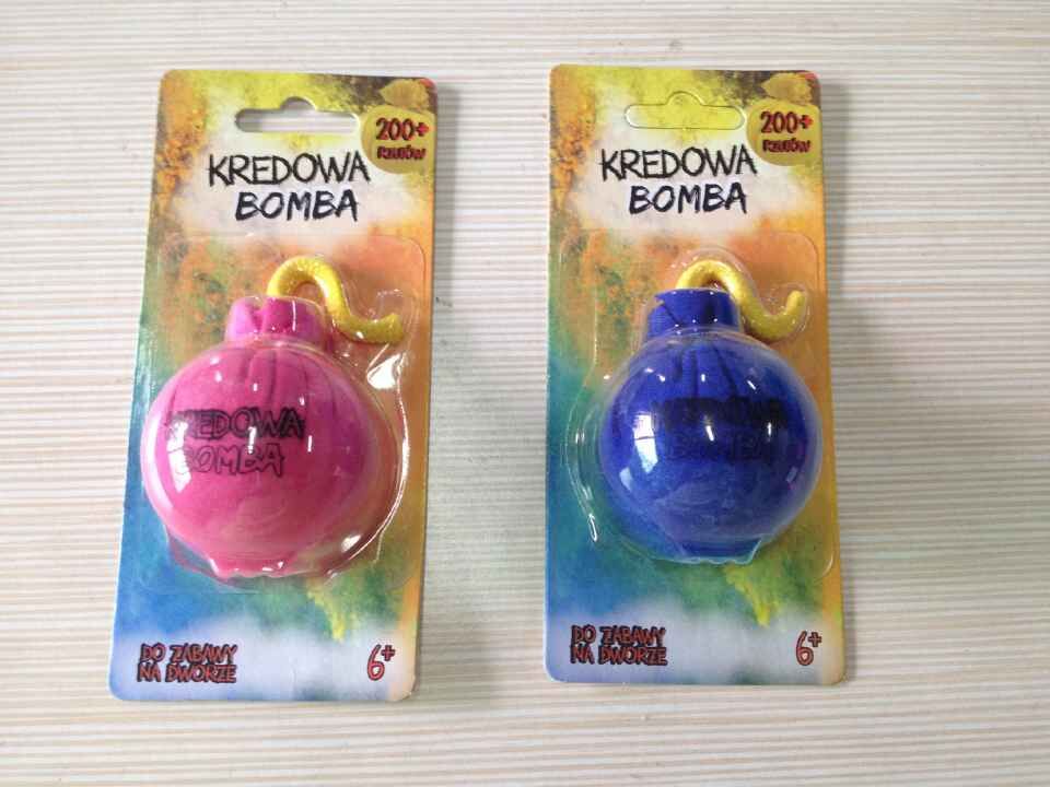 chalk bomb holi powder/holi color 6 colors in stock (have MSDS certificate)