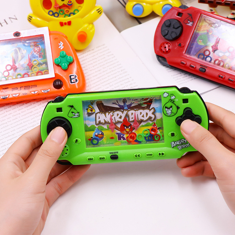 The Circle Game Water Machine Childhood Classic Nostalgic Traditional Game Machine Water Machine Throw the Circle Toys