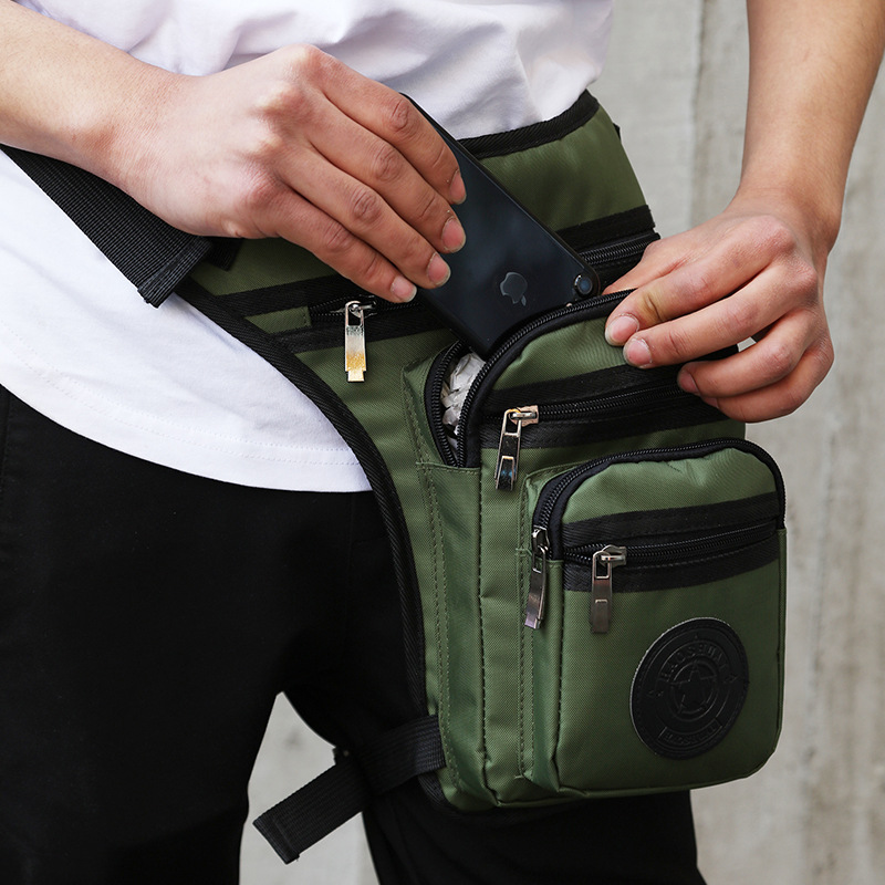 Riding Waist and Leg Bag Multi-Functional Tactical Army Fan Bag Mountaineering Outdoor Fishing Leg Bag Men&#039;s Bag Sports Cross Body Chest Bag