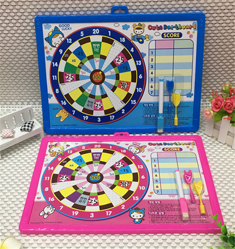 Children's primary school children doodle drawing magnetic handwriting darts double-sided white board toys kindergarten 